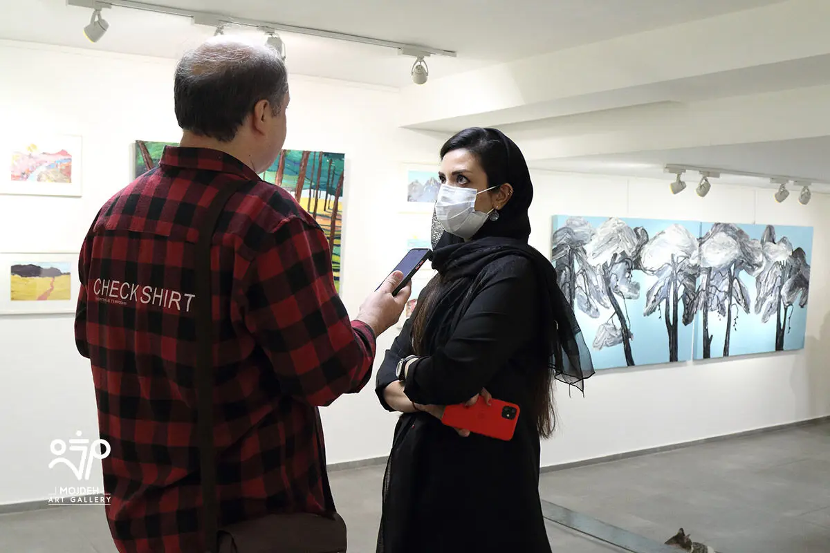 نمایشگاه نقاشی‌های الهام عظیمی /  Elham Azimi’s Painting Exhibition