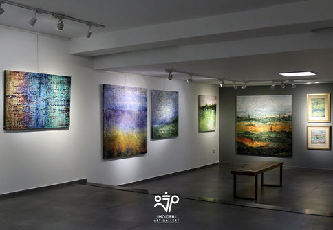 Farnaz Rezaei’s Solo Painting Exhibition Titled “Written Abstract”