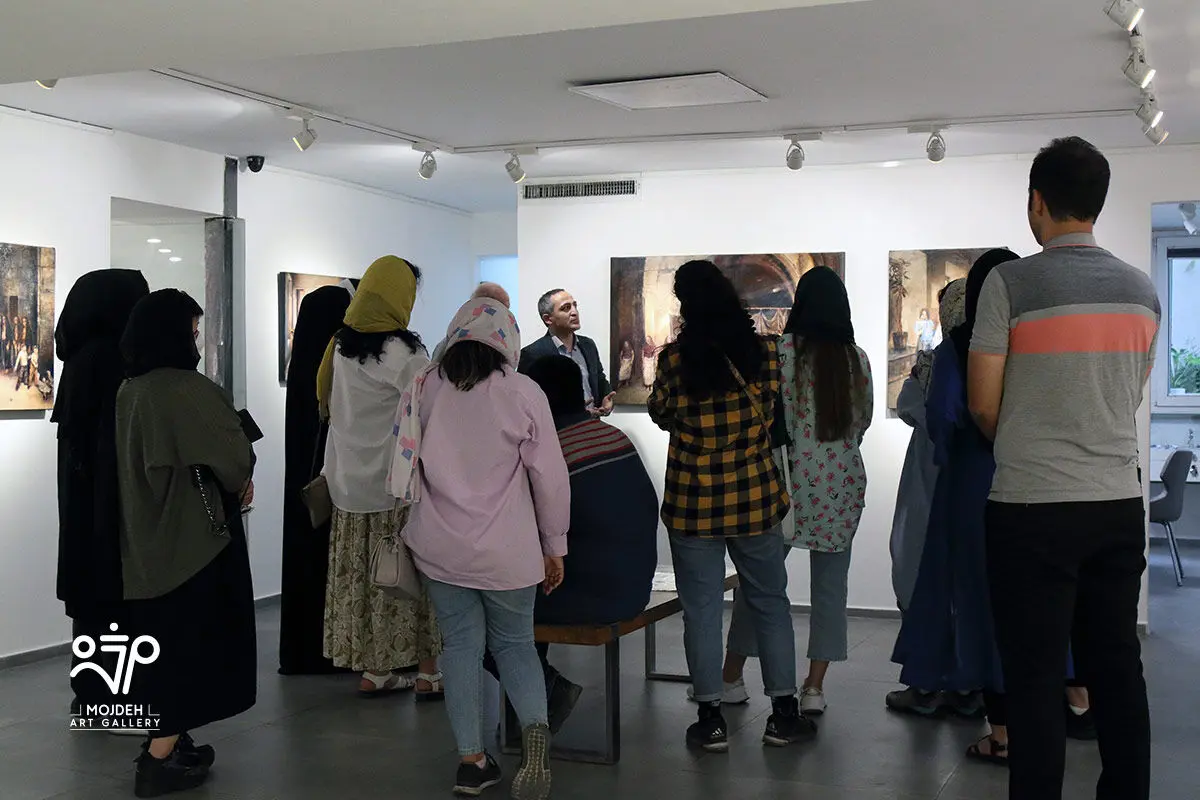 نمایشگاه انفرادی نقاشی‌های عظیم مرکباتچی / An Exhibition by Azim Morakabatchi