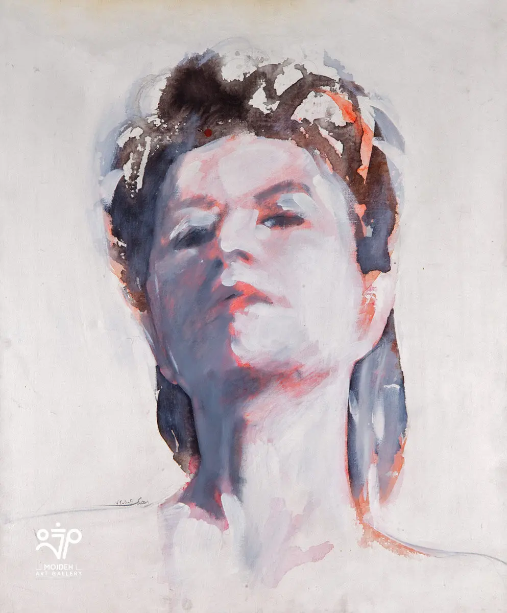 Mehdi Sahabi - 60 × 50 cm - Acrylic on canvas - 1993