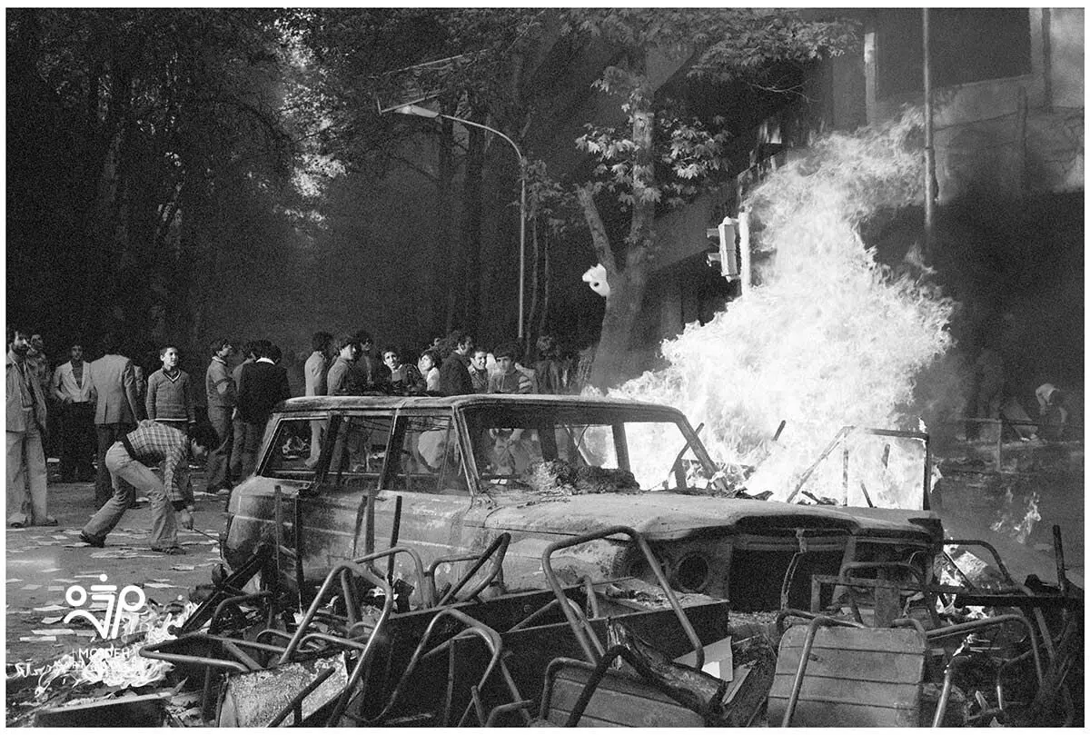 Mehdi Sahabi - Collection of negatives - Revoulation photographs - Artist’s personal archive