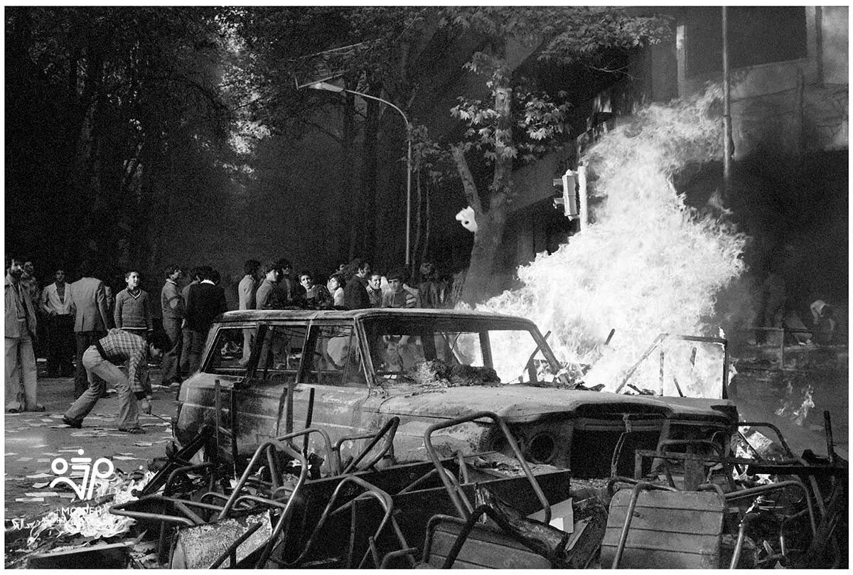 Mehdi Sahabi - Collection of negatives - Revoulation photographs - Artist’s personal archive