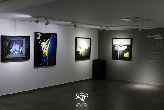 Talieh Kamran’s Solo Painting Exhibition Titled “Black Sun”