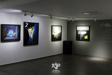 نمایشگاه انفرادی نقاشی‌ های طلیعه کامران با عنوان «خورشید سیاه»