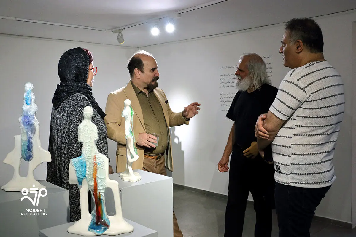 نمایشگاه حجم های فاطمه اسدی زهرایی با عنوان تبلور خاک / Fatemeh Asadi Zahraei’s Sculpture Exhibition Titled Crystallization of The Soil