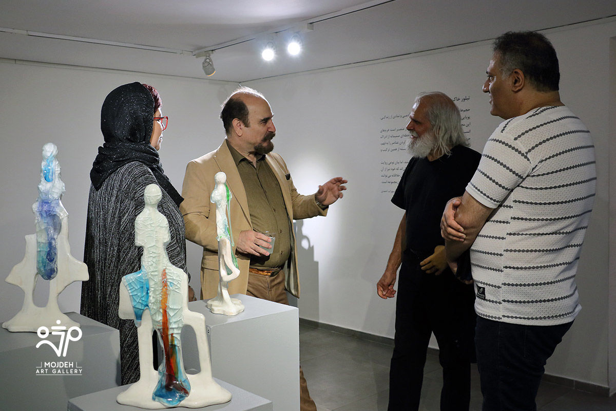 نمایشگاه حجم های فاطمه اسدی زهرایی با عنوان تبلور خاک / Fatemeh Asadi Zahraei’s Sculpture Exhibition Titled Crystallization of The Soil