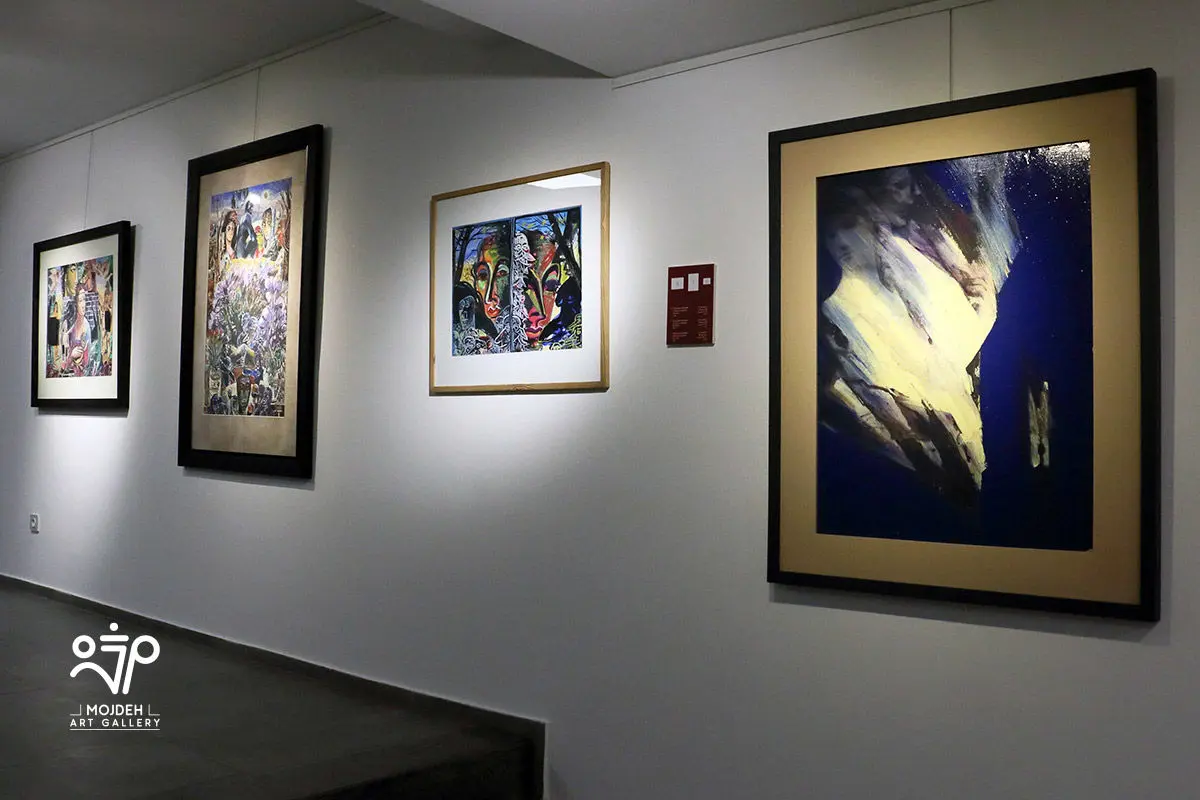 نمایشگاه نقاشی های مهدی سحابی و منوچهر صفرزاده با عنوان زمان بازیافته / Mehdi Sahabi And Manouchehr Safarzadeh Painting Exhibition Titled Time Regained