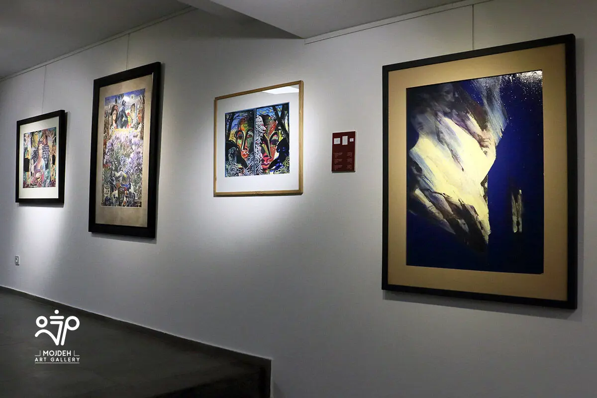 نمایشگاه نقاشی های مهدی سحابی و منوچهر صفرزاده با عنوان زمان بازیافته / Mehdi Sahabi And Manouchehr Safarzadeh Painting Exhibition Titled Time Regained