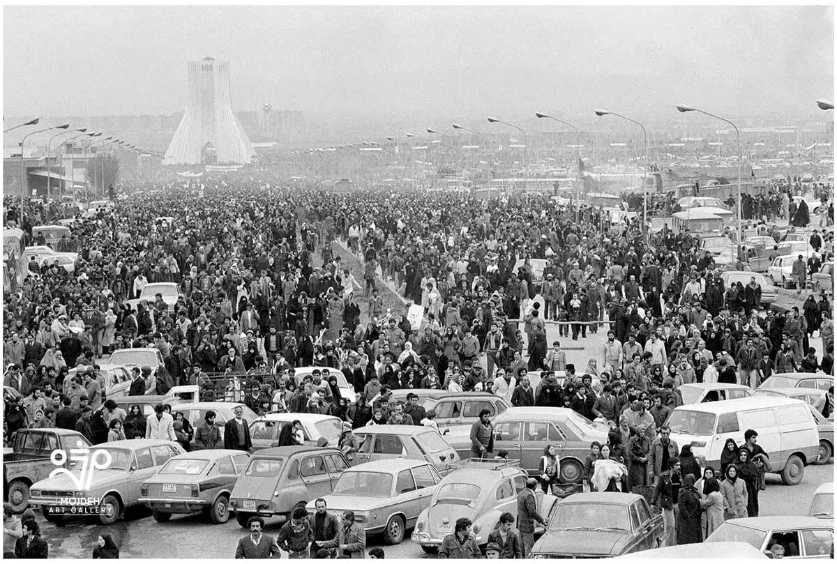 Mehdi Sahabi - Collection of negatives - Revoulation photographs - Artist’s personal archive