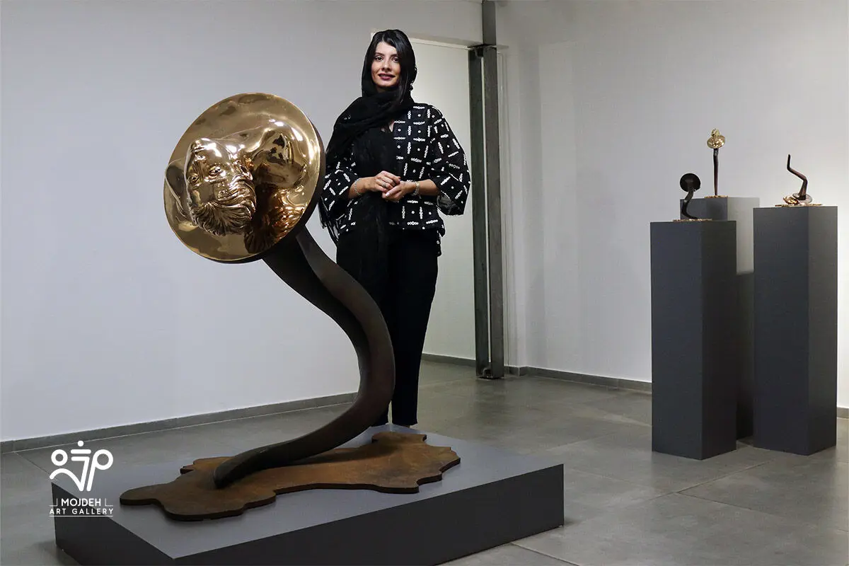 نمایشگاه مجسمه های نیلوفر موسوی