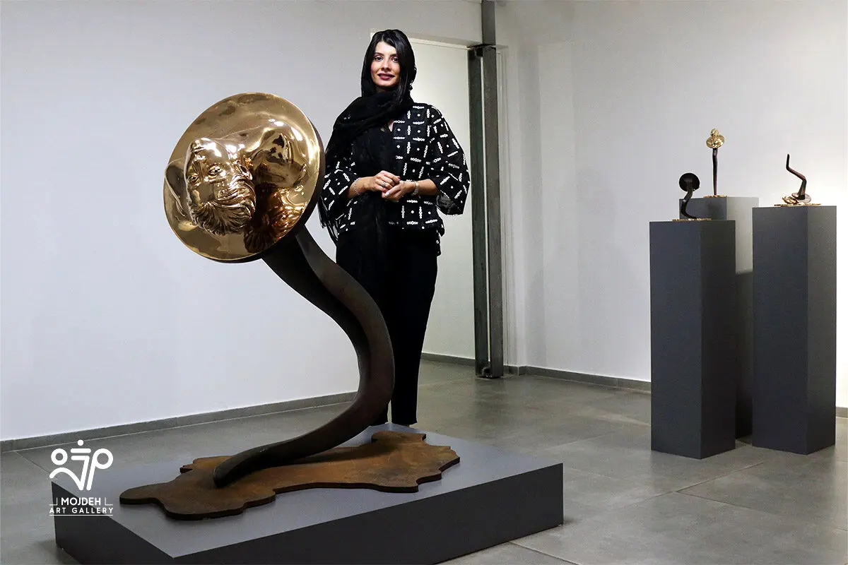 نمایشگاه مجسمه های نیلوفر موسوی