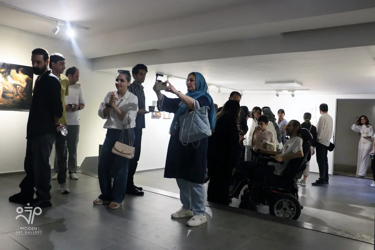 نمایشگاه آثار عظیم مرکباتچی / Azim Morakabatchi Artworks Exhibition