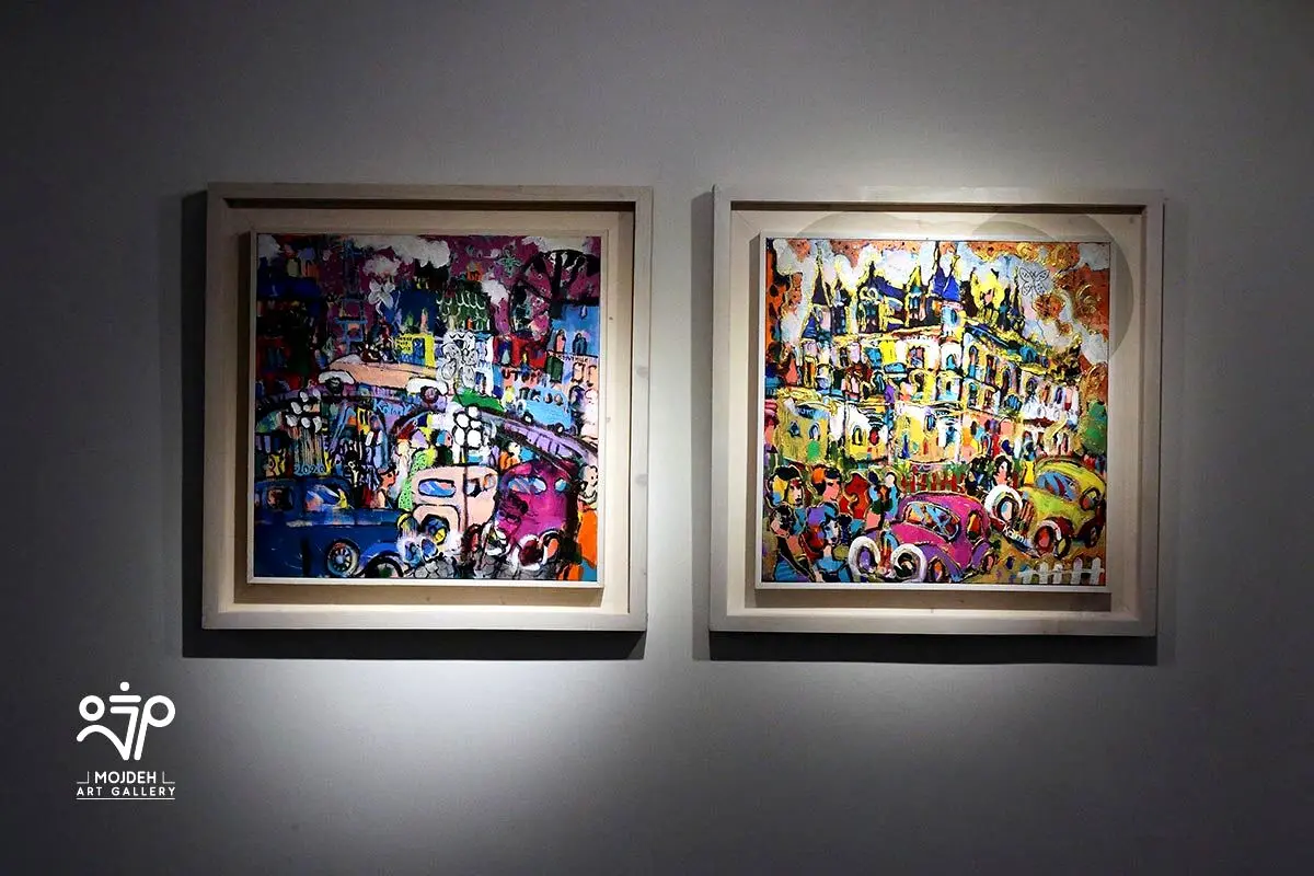 نمایشگاه نقاشی‌های کامبیز خدابنده / Kambiz Khodabandeh Painting Exhibition