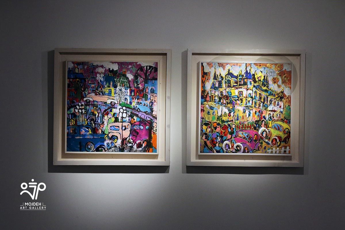 نمایشگاه نقاشی‌های کامبیز خدابنده / Kambiz Khodabandeh Painting Exhibition