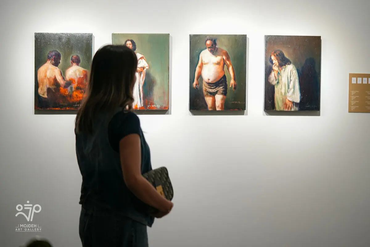 نمایشگاه آثار عظیم مرکباتچی / Azim Morakabatchi Artworks Exhibition