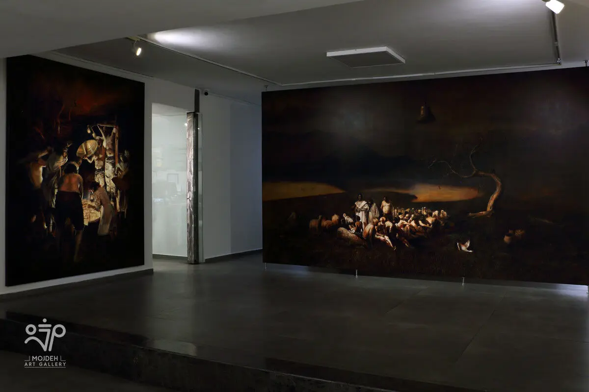 نمایشگاه آثار عظیم مرکباتچی / Azim Morakabatchi Artworks Exhibition