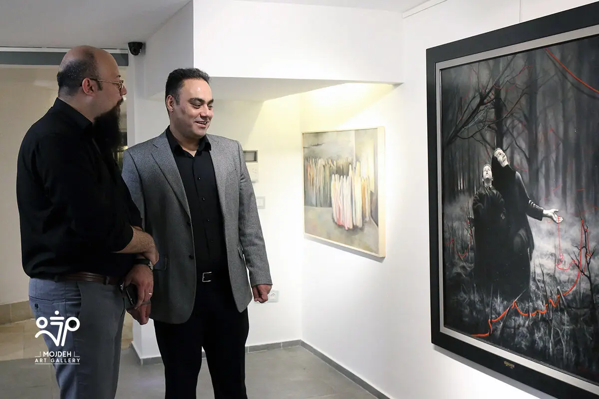 نمایشگاه گروهی نقاشی با عنوان سکوت نامحسوس  / Group Painting Exhibition Titled Intangible Silence