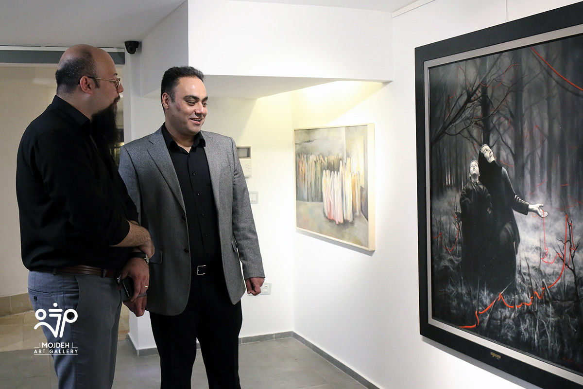 نمایشگاه گروهی نقاشی با عنوان سکوت نامحسوس  / Group Painting Exhibition Titled Intangible Silence