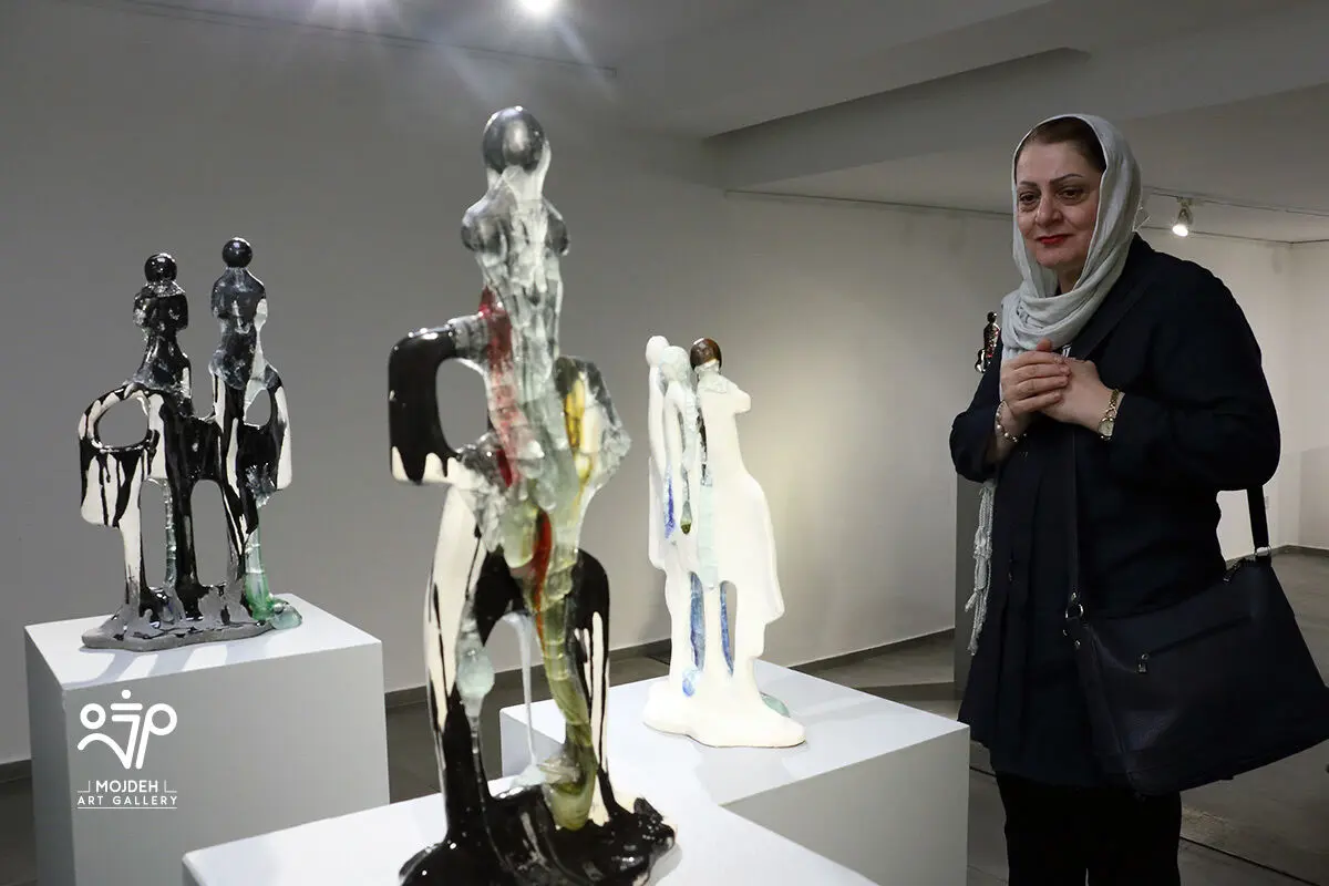 نمایشگاه حجم های فاطمه اسدی زهرایی با عنوان تبلور خاک / Fatemeh Asadi Zahraei’s Sculpture Exhibition Titled Crystallization of The Soil