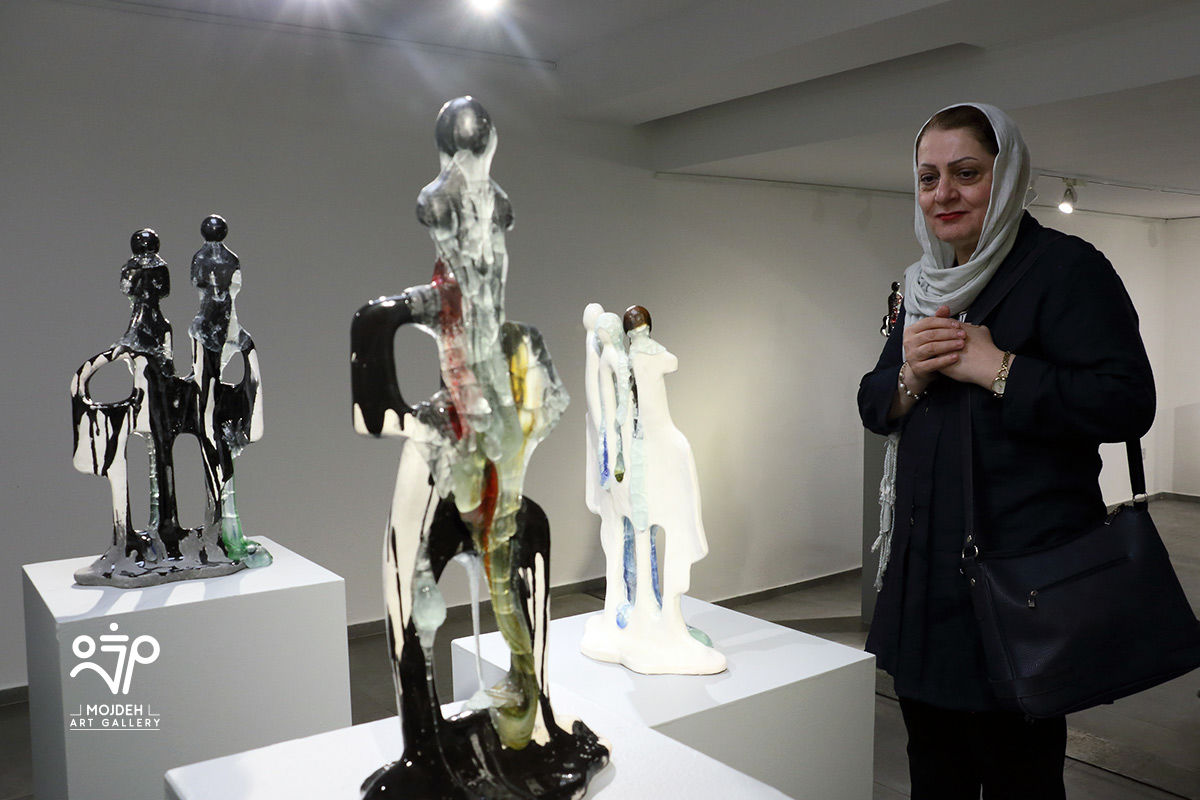 نمایشگاه حجم های فاطمه اسدی زهرایی با عنوان تبلور خاک / Fatemeh Asadi Zahraei’s Sculpture Exhibition Titled Crystallization of The Soil