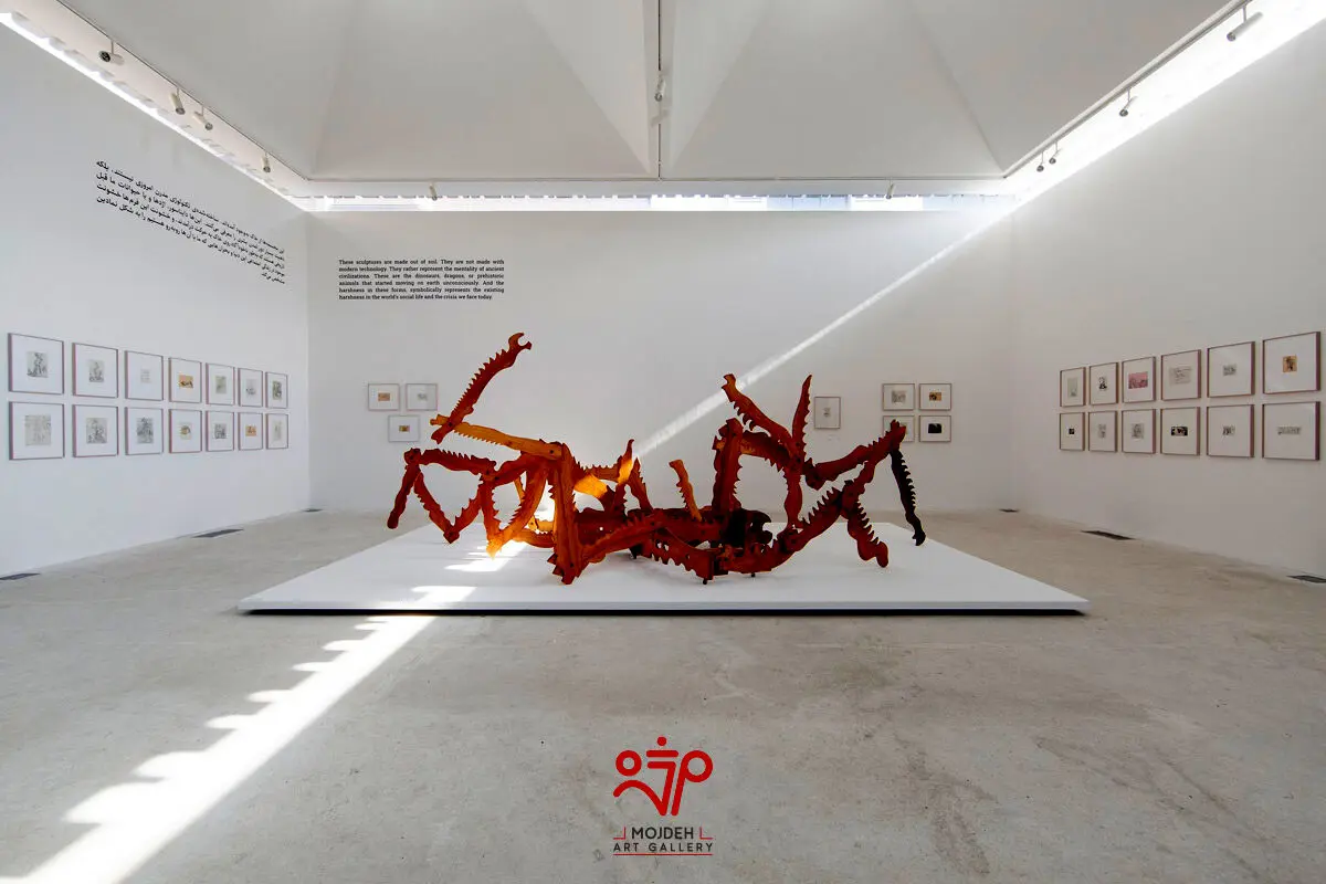 Mohsen Vaziri Moghadam's Sculptures, Dynamic Artistic Objects