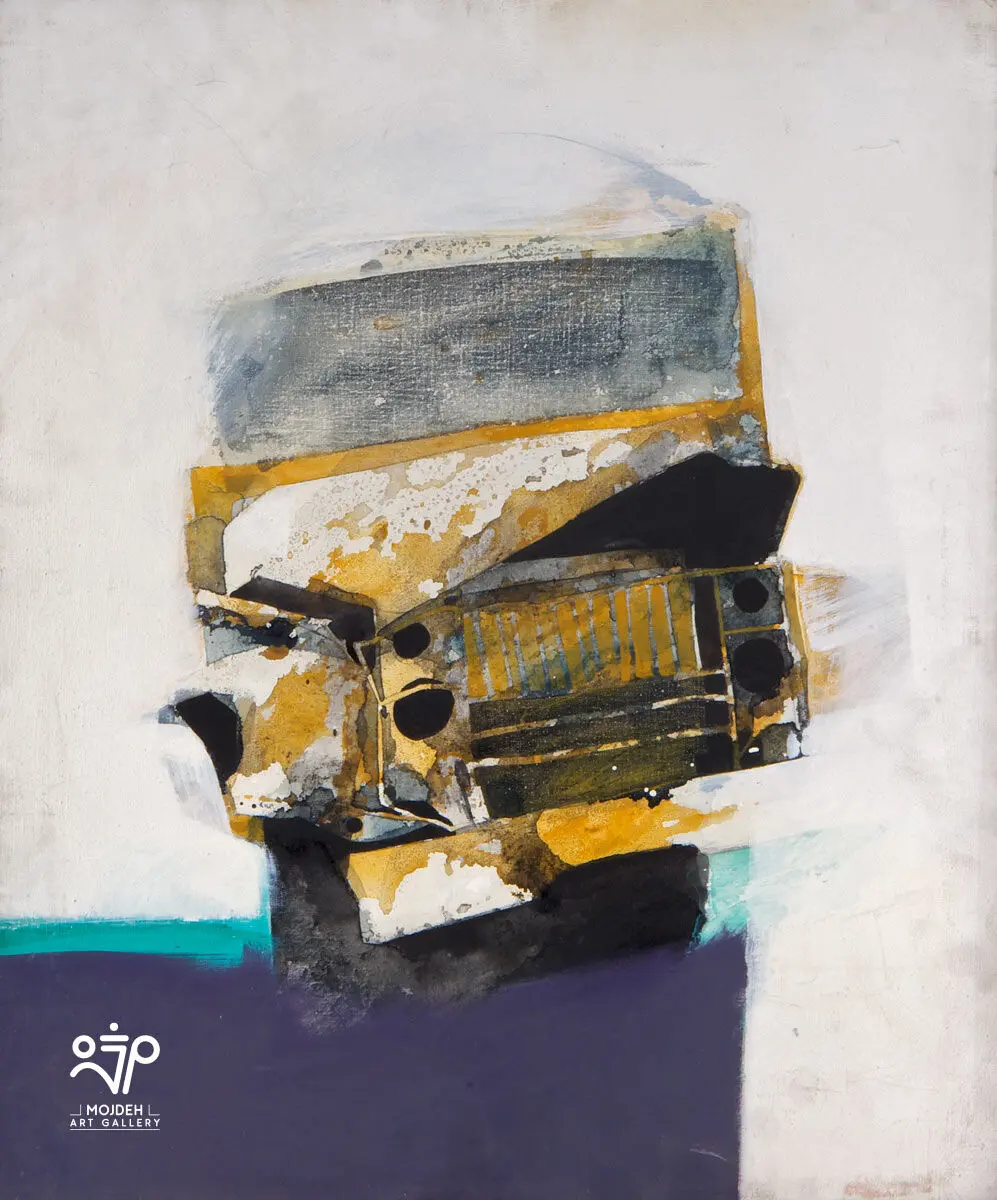 Mehdi Sahabi - 60 × 50 cm - Acrylic on canvas 