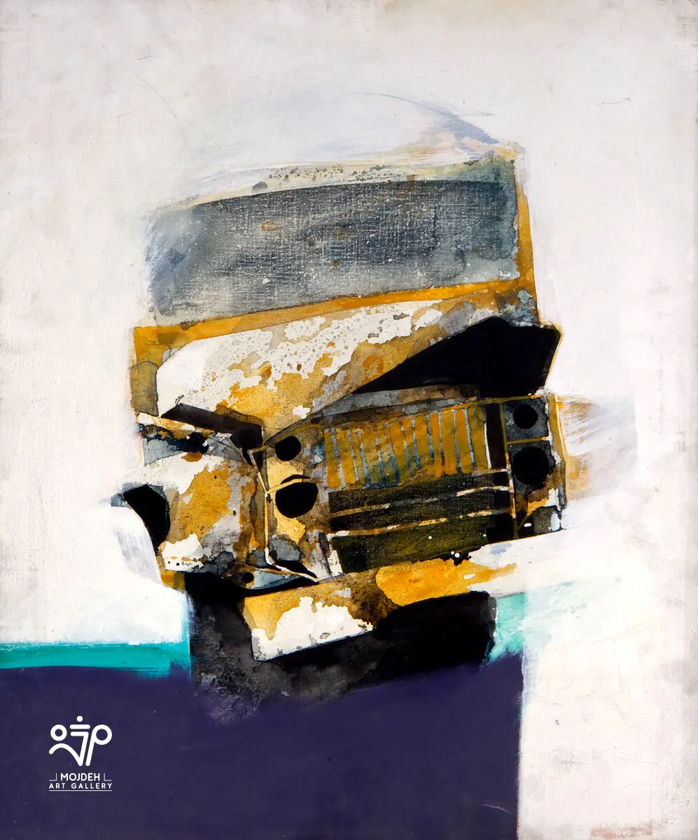 Mehdi Sahabi - 60 × 50 cm - Acrylic on canvas 