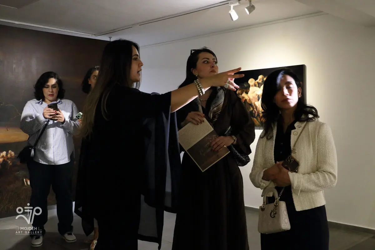 نمایشگاه آثار عظیم مرکباتچی / Azim Morakabatchi Artworks Exhibition