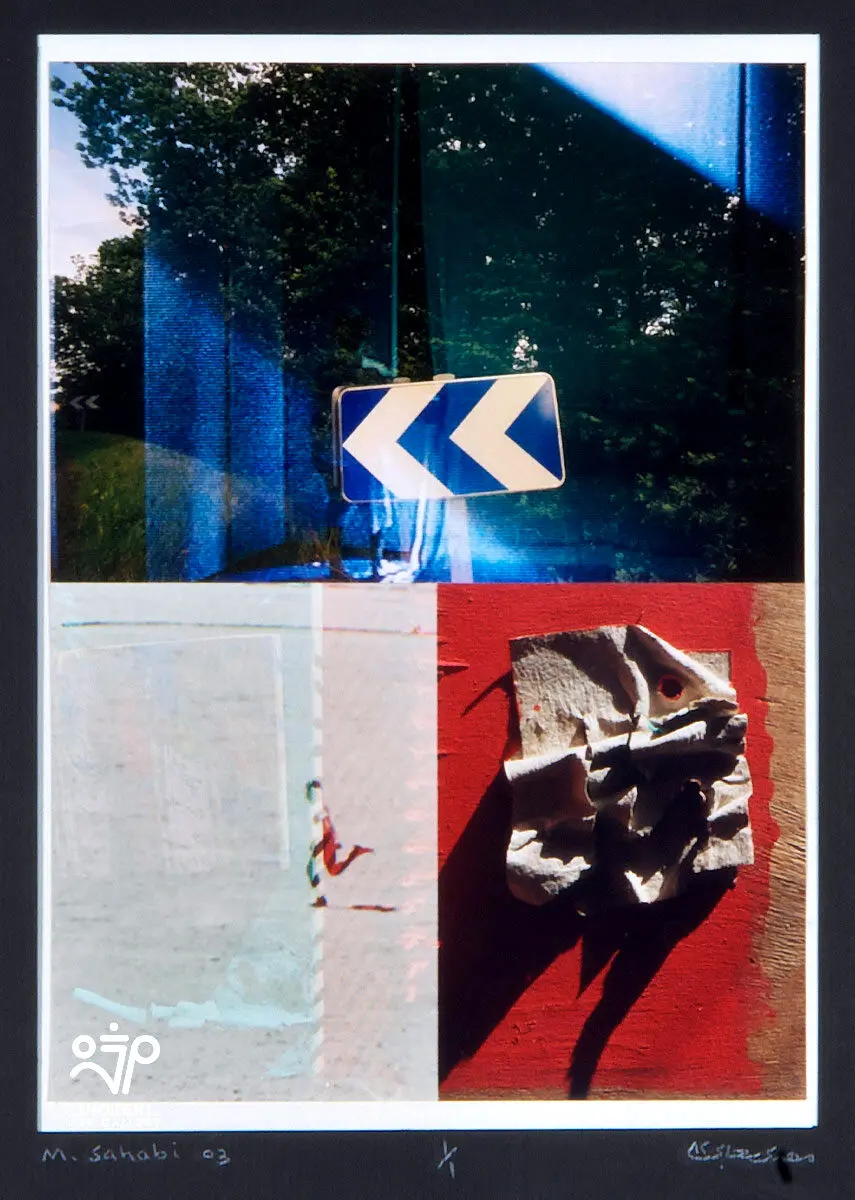 Mehdi Sahabi - 40 × 30 cm - Photomontage - Edition 1/1 - 2003
