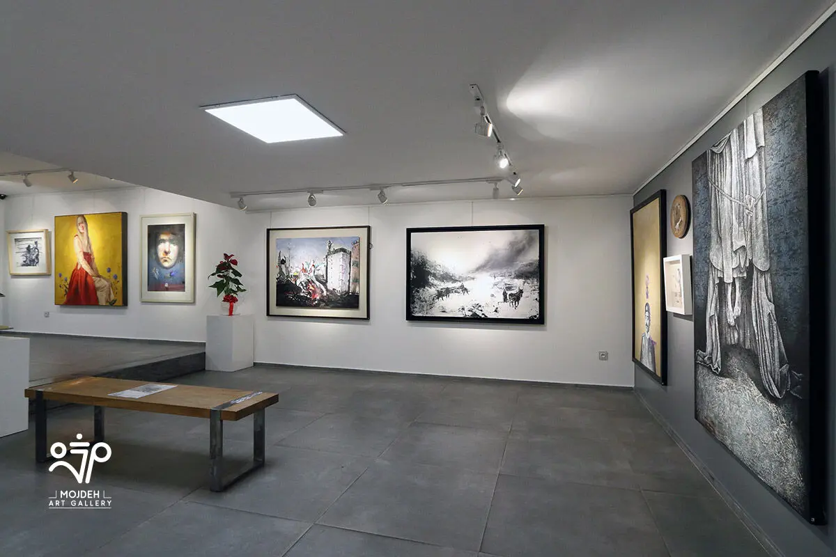 نمایشگاه گروهی نقاشی با عنوان سکوت نامحسوس  / Group Painting Exhibition Titled Intangible Silence
