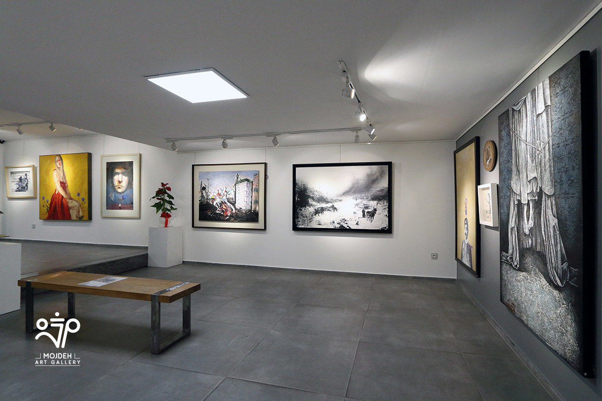 نمایشگاه گروهی نقاشی با عنوان سکوت نامحسوس  / Group Painting Exhibition Titled Intangible Silence
