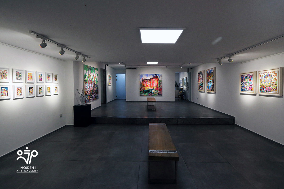 نمایشگاه نقاشی‌های کامبیز خدابنده / Kambiz Khodabandeh Painting Exhibition