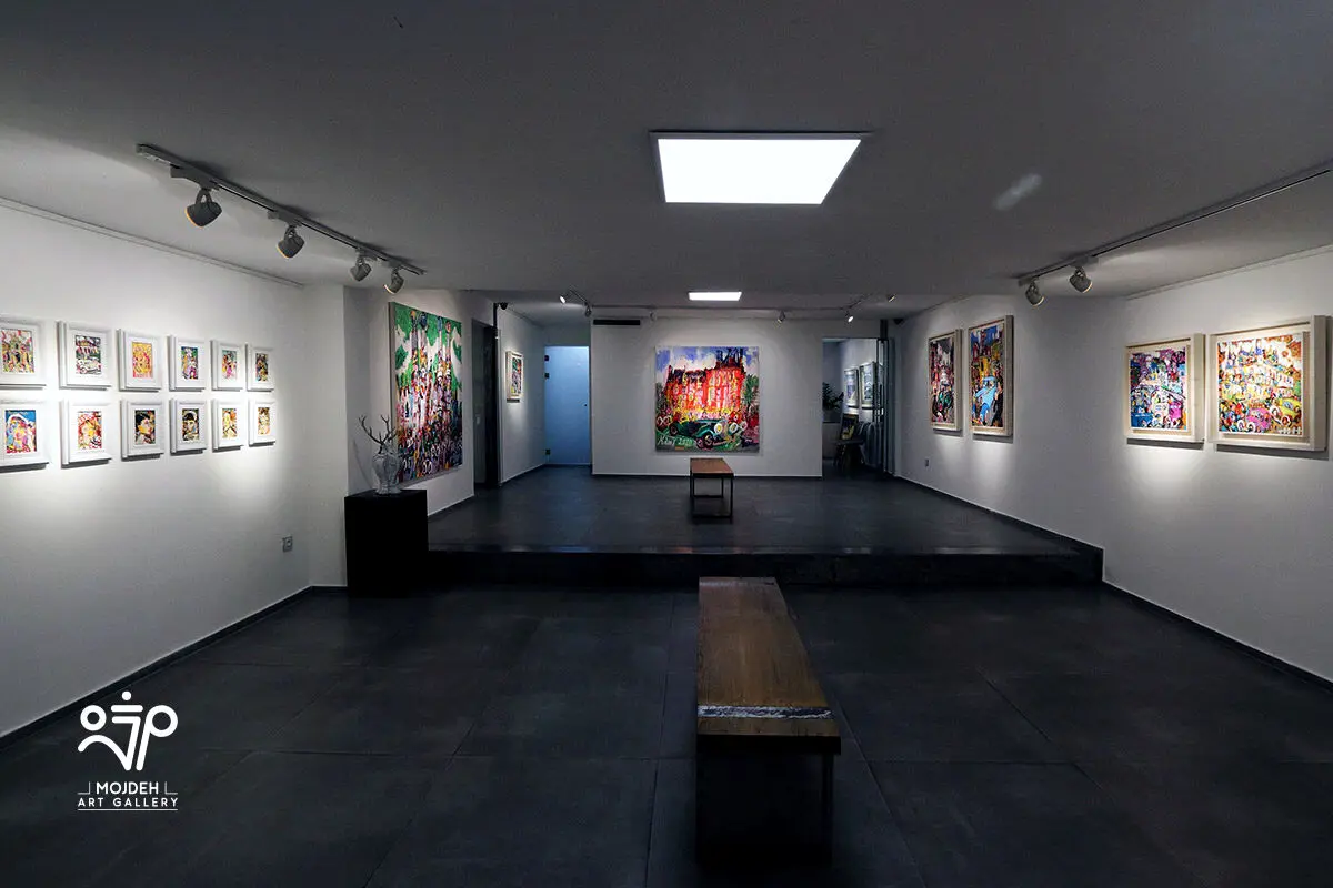 نمایشگاه نقاشی‌های کامبیز خدابنده / Kambiz Khodabandeh Painting Exhibition