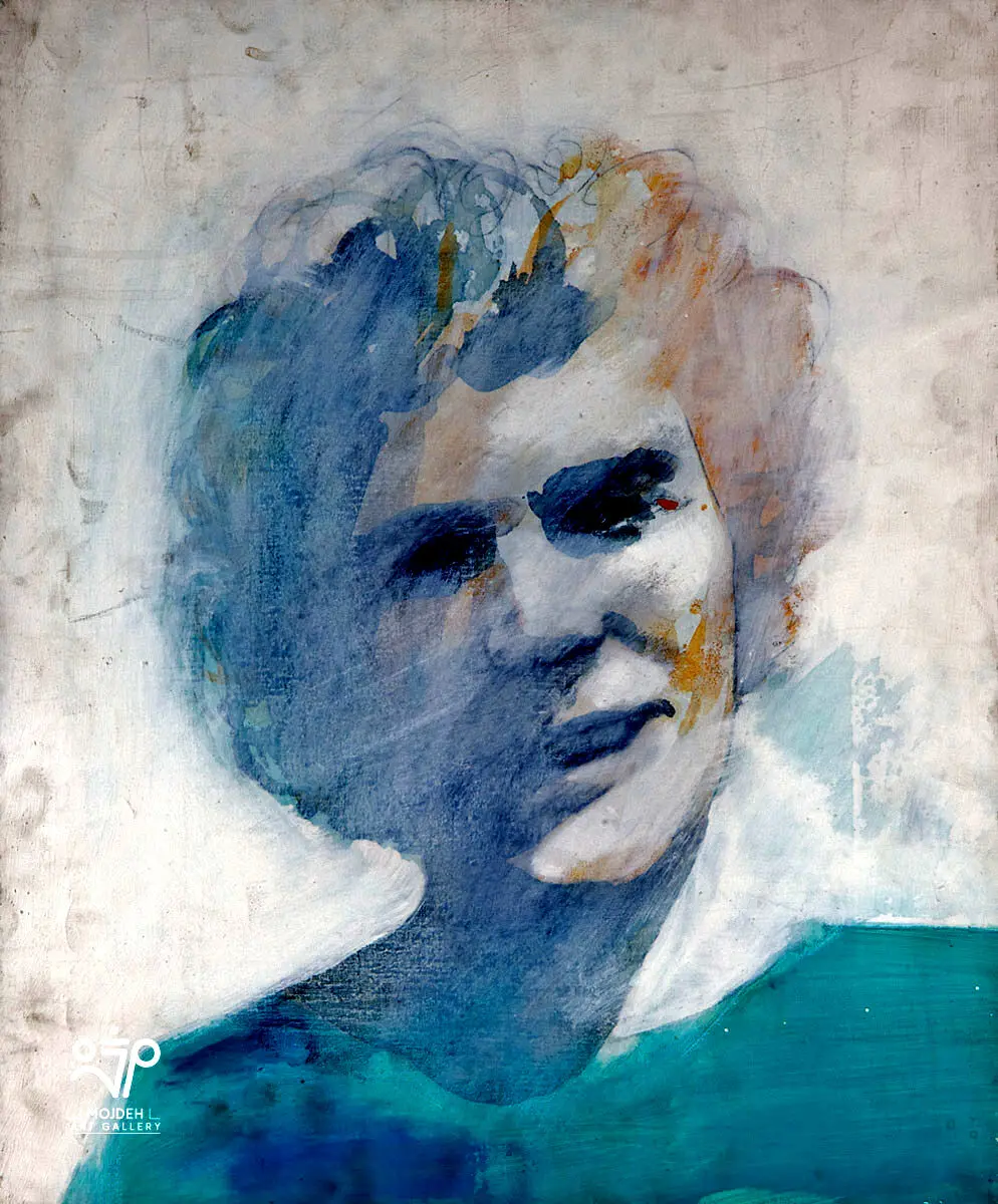 Mehdi Sahabi - 60 × 50 cm - Acrylic on canvas 