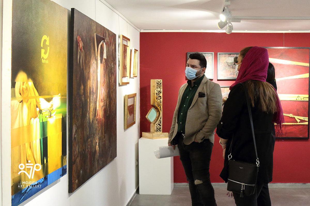 نمایشگاه گروهی آخرین اتفاق 1399 در گالری مژده / Group Exhibition / Mojdeh Art Gallery's The Last Event of 1399