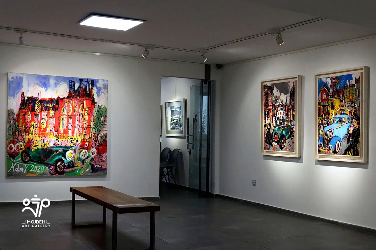 نمایشگاه نقاشی‌های کامبیز خدابنده / Kambiz Khodabandeh Painting Exhibition