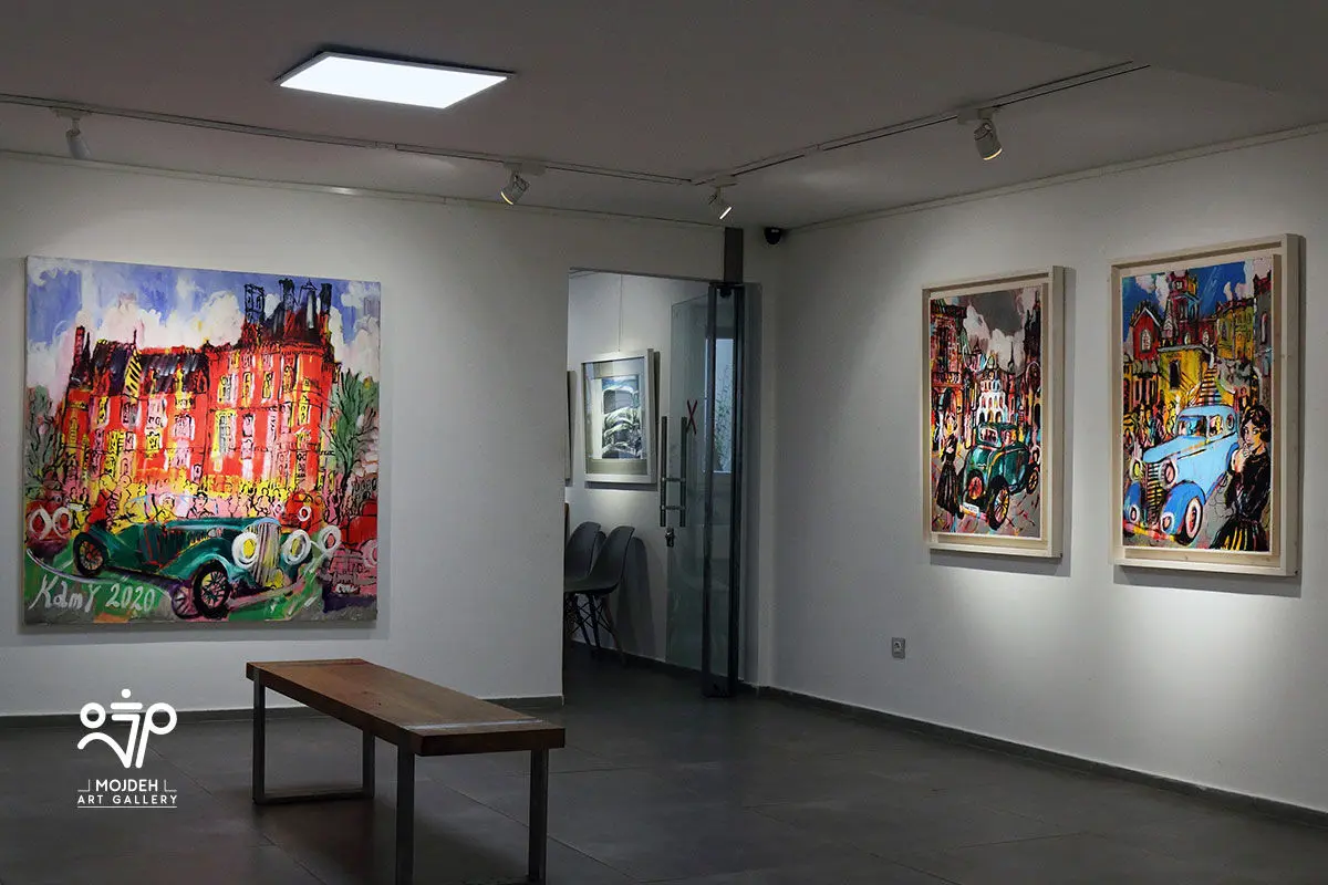 نمایشگاه نقاشی‌های کامبیز خدابنده / Kambiz Khodabandeh Painting Exhibition