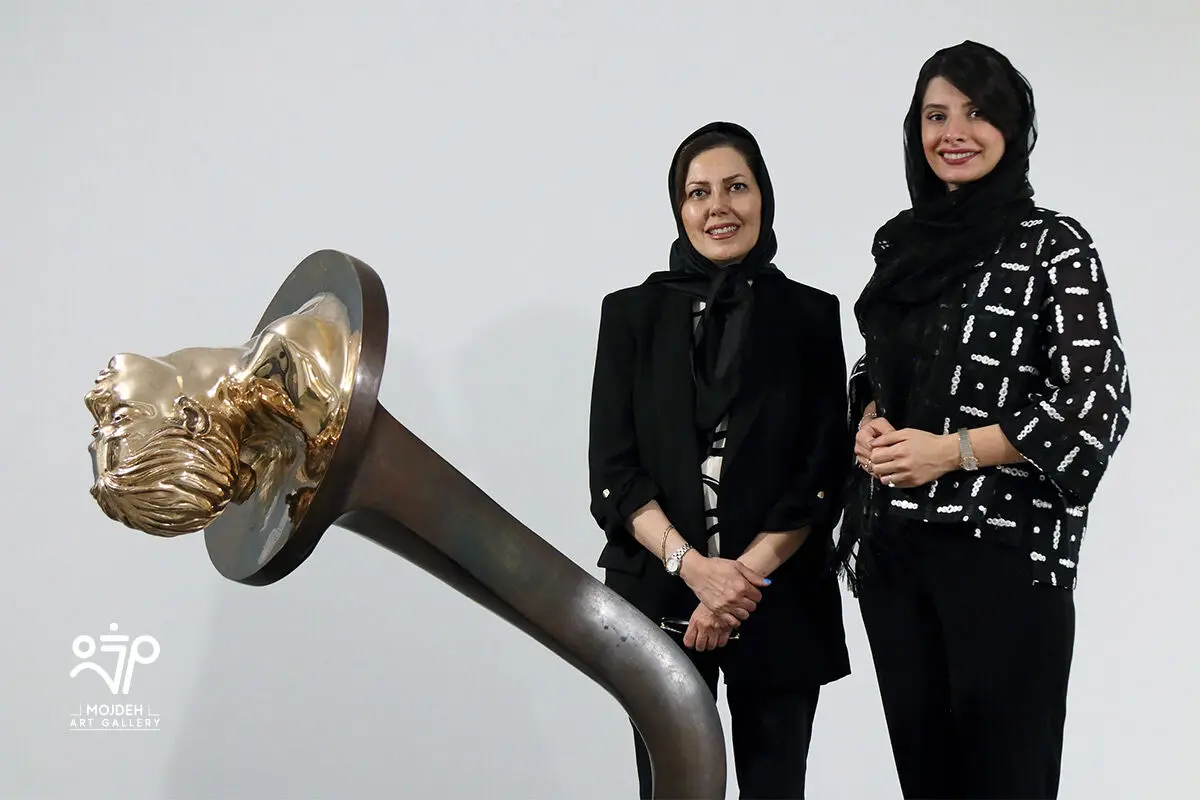 نمایشگاه مجسمه های نیلوفر موسوی