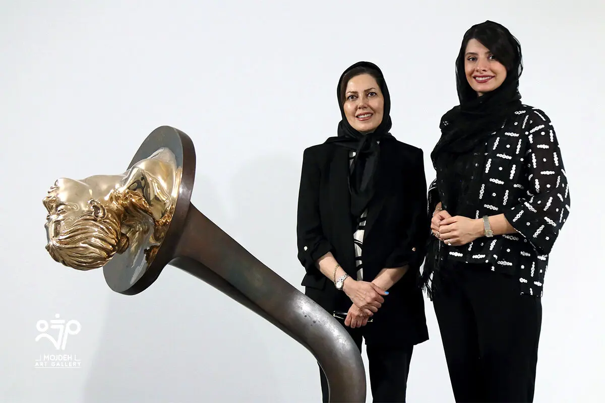 نمایشگاه مجسمه های نیلوفر موسوی