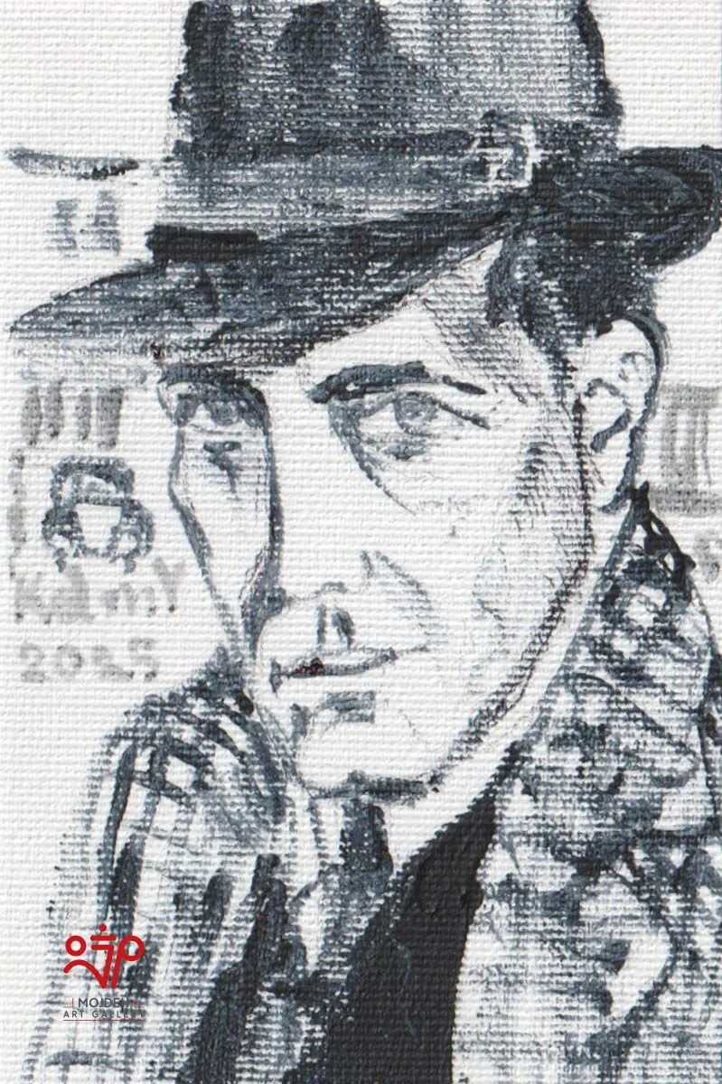 Kambiz Khodabandeh - 8 × 5 cm - Mixed media on canvas - 2025
