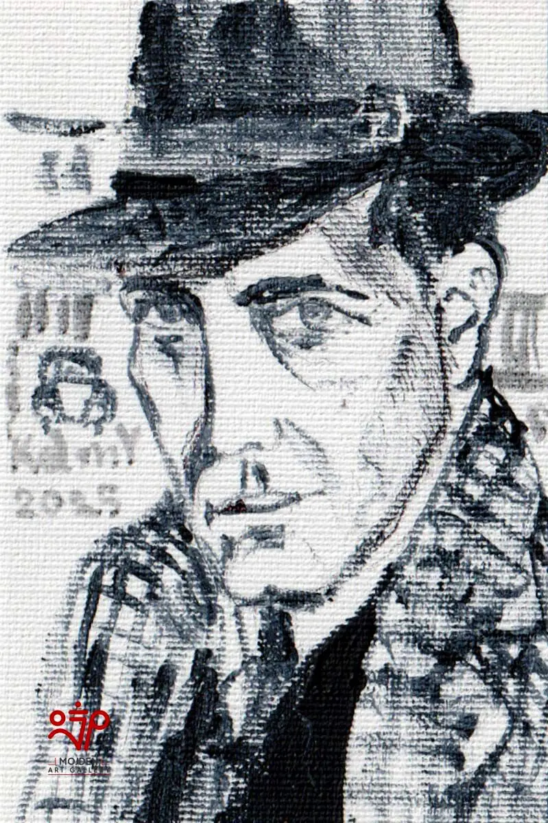 Kambiz Khodabandeh - 8 × 5 cm - Mixed media on canvas - 2025