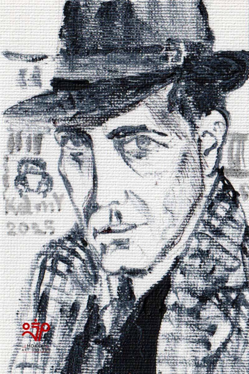 Kambiz Khodabandeh - 8 × 5 cm - Mixed media on canvas - 2025