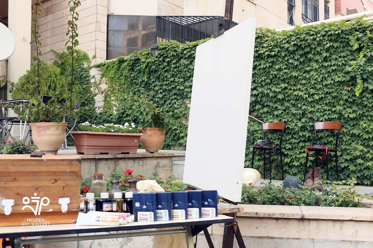 ورکشاپ نقاشی عظیم مرکباتچی / Azim Morakabatchi Painting Workshop