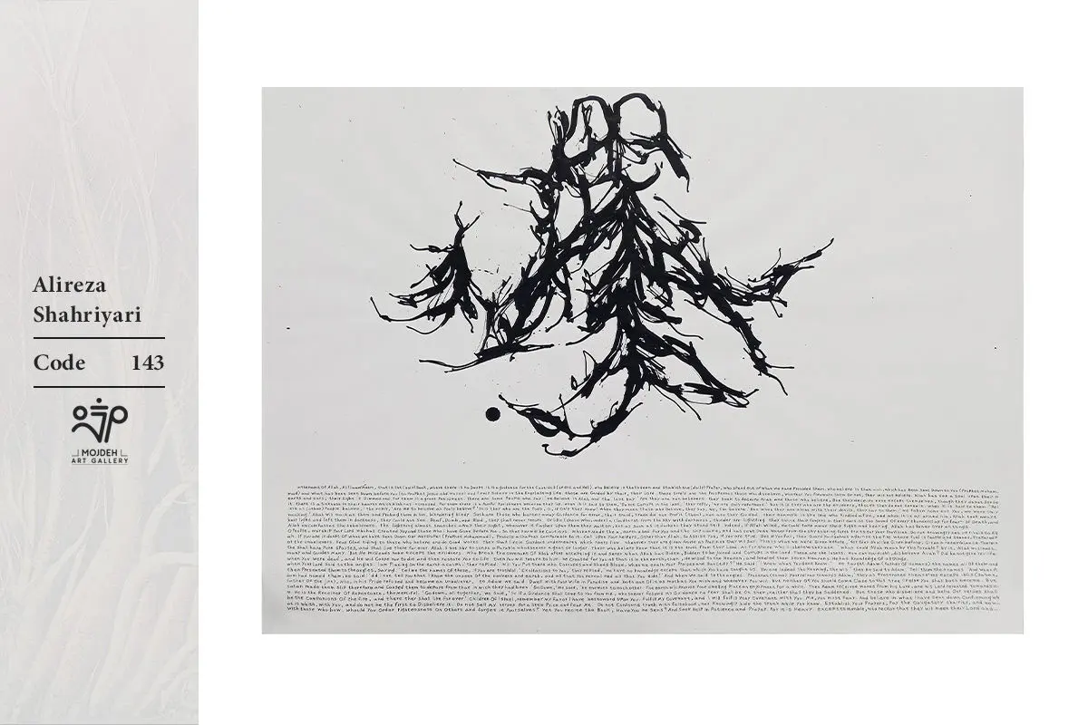 Alireza Shahriyari - 50×70 cm - Ink on paper