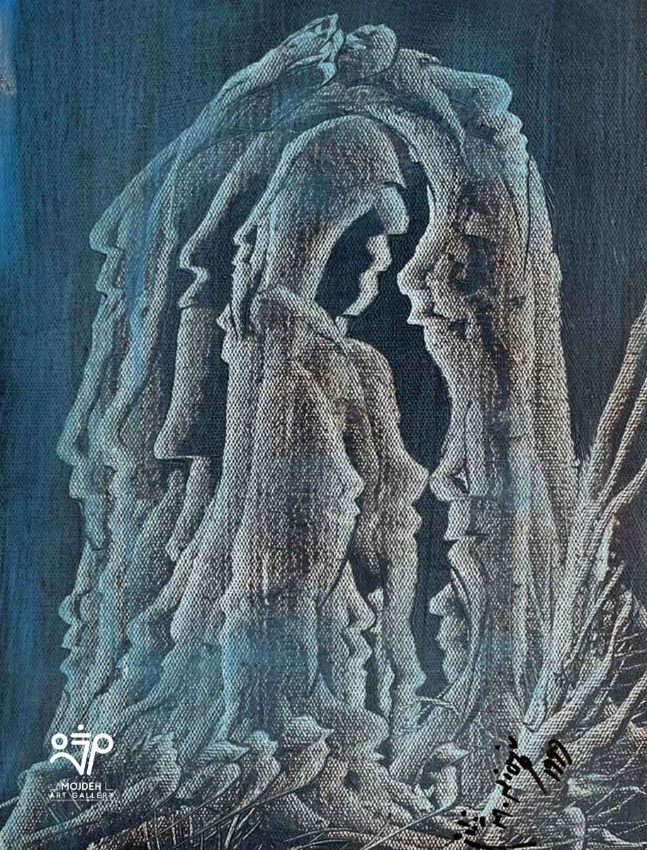 Manouchehr Niazi - 40 × 30 cm - Oil on canvas - 1999