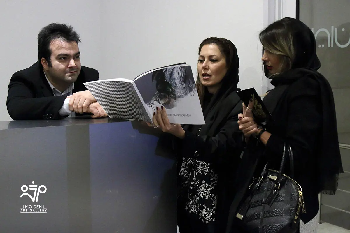 چیدمان صدا-تصویر نیکزاد عربشاهی و وداد فامورزاده در گالری ایرانشهر با همکاری گالری مژده «ریفکتور» / 