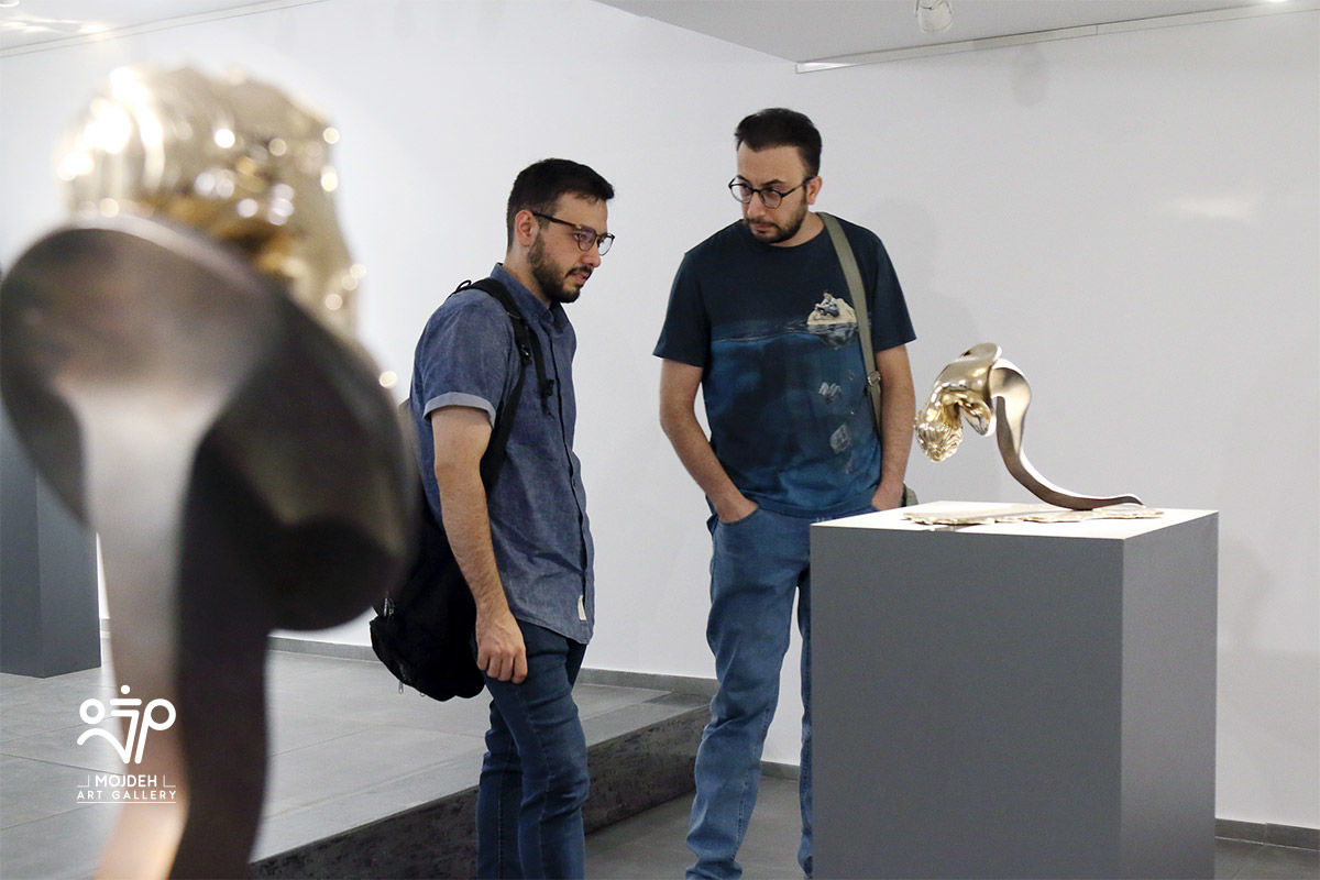 نمایشگاه مجسمه های نیلوفر موسوی