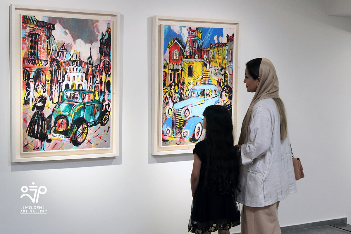 نمایشگاه نقاشی‌های کامبیز خدابنده / Kambiz Khodabandeh Painting Exhibition