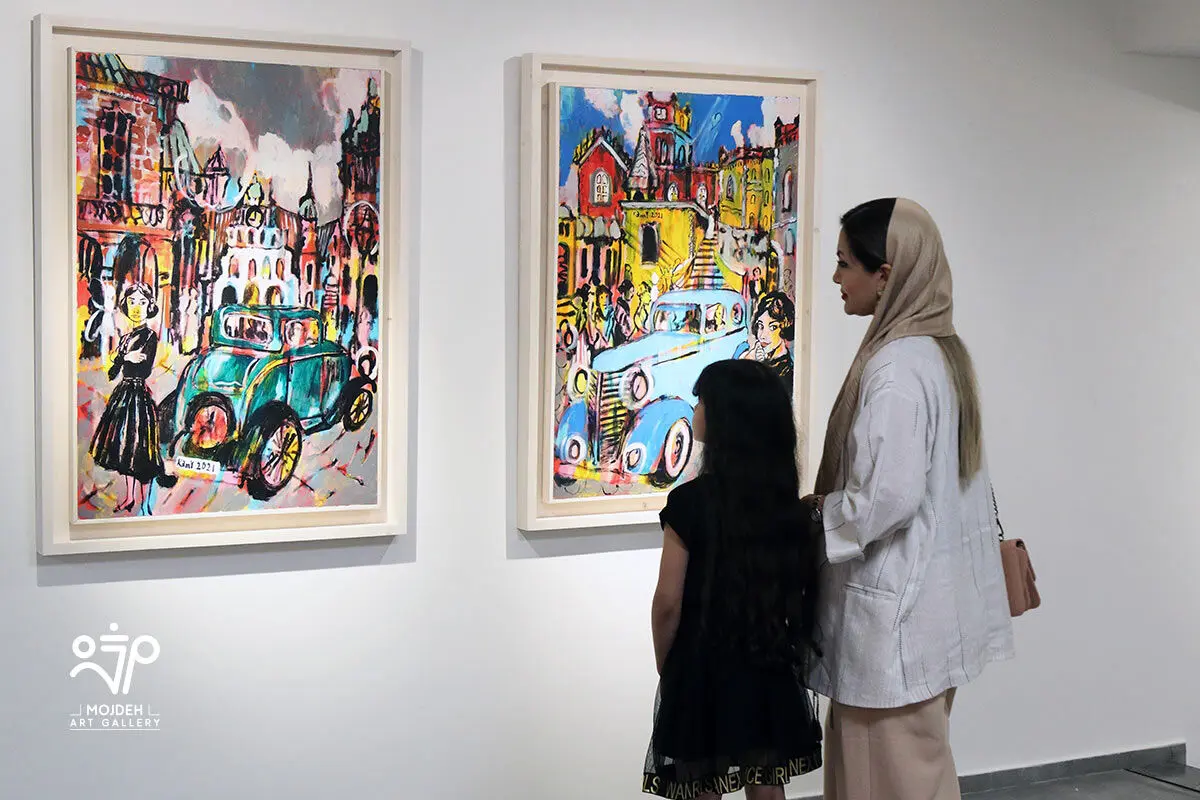 نمایشگاه نقاشی‌های کامبیز خدابنده / Kambiz Khodabandeh Painting Exhibition