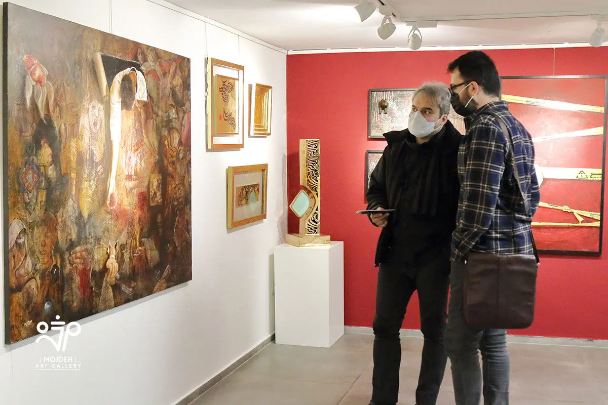 نمایشگاه گروهی آخرین اتفاق 1399 در گالری مژده / Group Exhibition / Mojdeh Art Gallery's The Last Event of 1399
